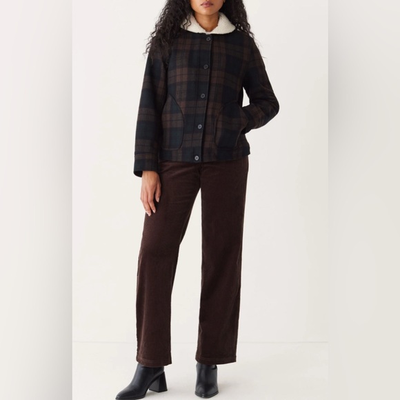 NWT - Frank & Oak Women’s Wool Blended Padded Bomber Jacket - Size M - Picture 2 of 16